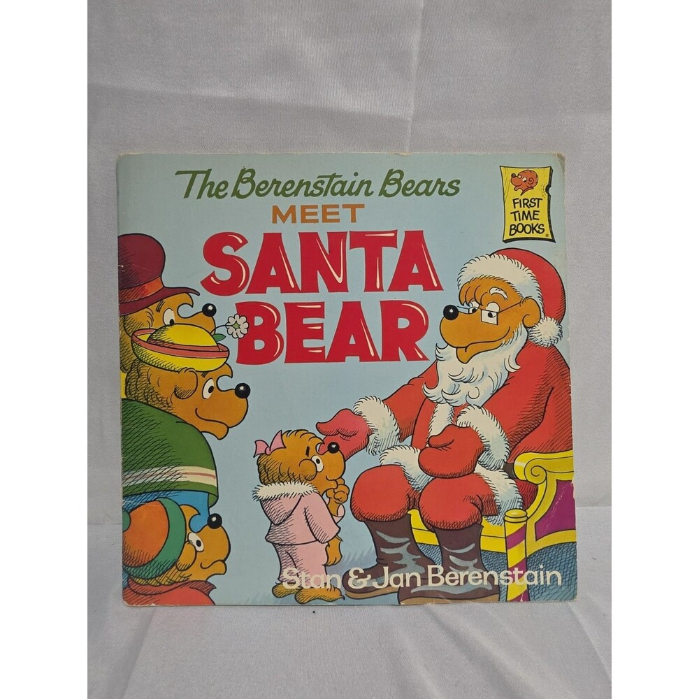 1984 The Berenstain Bears Meet Santa Bear Stan & Jan Berenstain VTG Random House